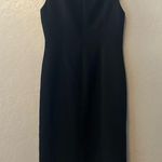 Jones Wear Dress black sleeveless dress with twist bow detail on front size 4 Photo 8