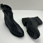 Paul Green  Palani Zip Black‎ Lug Sole Ankle Boots Womens US Size 9.5 NEW Photo 0