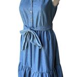Draper James RSVP Sleeveless Belted Denim Shirt
Dress, Sz S Photo 7