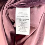 Splendid  Purple Black VNeck Crushed Velvet Cami Dress Photo 5