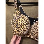 City Chic NWT  Boudoir T Shirt Bra Animal Print Size 38DDD Photo 1
