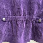 Christopher & Banks  Rich Purple Corduroy Jacket/Coat, NWT, Petite Large Photo 6