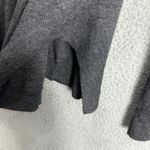 Nordstrom Trouve Angora Turtleneck Roll Neck Sweater XS Charcoal Cozy Minimalist Capsule Photo 7