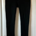 Hudson Jeans Hudson Barbara High Waist Super Skinny Black Alligator Crocodile Jeans Size 25 Photo 0