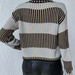 SheIn Drop Shoulder Colorblock Sweater Photo 1