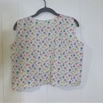 Homemade Cropped Floral Tank Photo 1