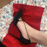 Christian Louboutin suede heels gothic punk sexy heels prom wedding party boho Photo 5