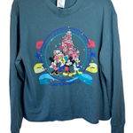 Disney Park 25th Anniversary Cinderella Castle Vintage Style Size L Cropped Photo 0