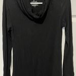 Cuddl Duds  black cowl neck shirt in small Photo 0