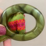 Rosebud Designs Floral Green/Pink Reversible Belt Green Photo 2