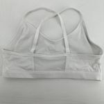 Gymshark  Ruched Sports Bra Crossover Medium Support Adjustable White XS Photo 2
