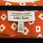 & Other Stories & Other Stories Button Down Tie Back Orange Mini Dress Photo 7