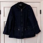 NorthStyle Denim Chore Coat Plaid Flannel Blue Green Lined Barn Jacket Size XL Photo 0