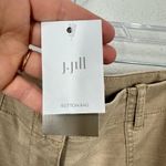 J.Jill Womens Size 12 Khaki Utility Shorts Button Fly Cargo Pockets Casual NWT Photo 4