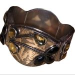 Silver bracelet with stone design Silver Photo 2