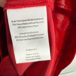 Modcloth NWT  Crushed Velvet Suspender Skirt Holly Berry Red Size Small S NEW Photo 8