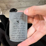 ✨ Raquel Allegra Women’s Black Asymmetrical Button Long Sleeve Top Small Black Photo 7