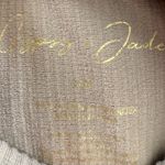 Gypsy + Jade Sleeveless Ribbed nylon tan high neck Top, size S/M Y2K preppy Photo 2