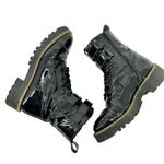 Shellys London Tyra Zip Moto Combat Biker Boot Womens Size 38 Black Photo 3