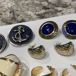 Lot Of 5 Costume Earrings Vintage Photo 5