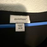 Avenue Multicolor Leaf Pattern Long Sleeve Dress Photo 3