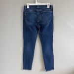 Paige Verdugo Ankle Jeans Women Size 29 Dark Wash High Rise Raw Hem Skinny Photo 1