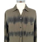 Rails  Hunter Olive Black Waves Button-Down Shirt Womens Size Small Photo 1