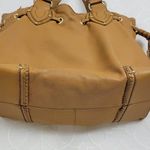 Kate Landry  Womens Purse Shoulder Bag One Size Brown Camel Leather Photo 2