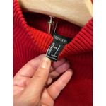 Forever 21  Red Ribbed Turtleneck Sweater Long Sleeve Lightweight Knit L Photo 5