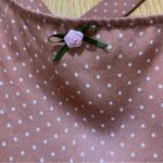 Princess Polly  Polka Dot Open Back Top - Size 0 Photo 2