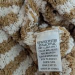 Umgee  Tan and Cream Striped Cardigan XL NWT Photo 6