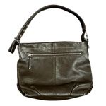 Coach  brown leather hobo bag with light purple interior! Photo 1