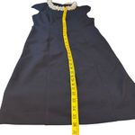 Betsey Johnson  Black Dress with Pearl Jeweled Neck - Size 6 Photo 7