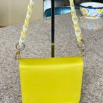 frame denim Frame Le Signature Mini Leather Crossbody Bag in Chartreuse Photo 2