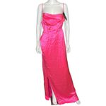 Retrofête  Rosa Corset Dress Hyper Pink Women’s Sz L Photo 1