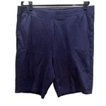 Coldwater Creek Women’s Blue Knit Shorts Size 1X Photo 0