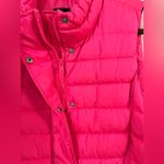 Gap  Warmest Vest Hot Pink Puffer Vest Sz M Photo 2