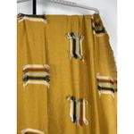 Madewell  FRINGE STRIPE JACQUARD SCARF BOHO LIGHTWEIGHT YELLOW RAINBOW WRAP SCARF Photo 4