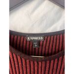 EXPRESS Long Sleeve Ribbed Knit Sweater Dress Small Vamp Whimsigoth Fairy Goth Photo 6