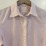 Brooks Brothers  Shirt White Pink Size 10 Photo 1