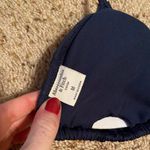 Abercrombie & Fitch Navy Triangle Bikini Top Photo 3