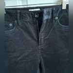 Vineyard Vines  Women's High Rise 5-Pocket Corduroy Pants Jet Black Size 6 Photo 1