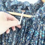 Free People  Feeling Groovy Border Midi Dress in Dark Blue Photo 2