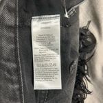 Madewell Black Distressed Relaxed Jean Shorts Size 27 Photo 5