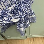 Amtica Santoria by Giacomo Cinque Top Boho One Size Tunic Cover Up Antica Blue Photo 1