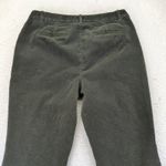 Brooks Brothers Women's Size 10 Corduroy Flared Pants Olive Green Heavy Photo 7