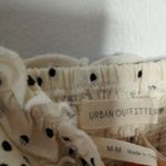 Urban Outfitters Wren Dotted Linen Ruffle Mini Dress Photo 4