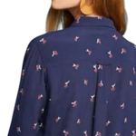 Rails  Women's KATE Novelty Iconic Cherry Print Shirt Navy Button Down Top XS Photo 1
