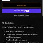 Tultex Gray Sweatshirt / Hoodie Photo 5