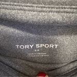 Tory Burch Tory Sport High-Rise Compression Melange Side-Pocket Chevron Leggings Photo 5